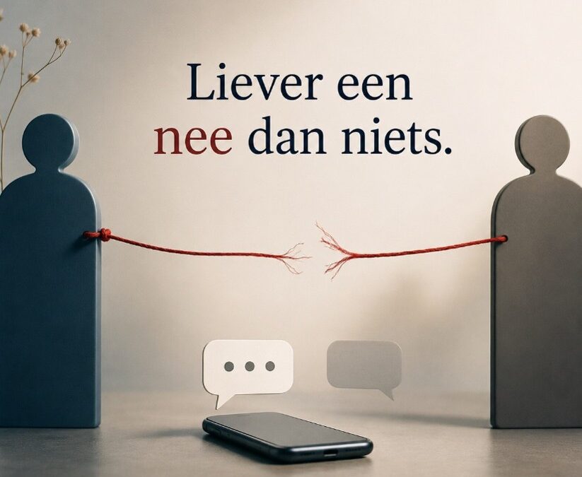Liever een nee dan helemaal niets
